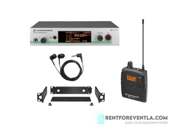 Wireless Monitoring System Sennheiser ew 300 IEM G3 Rental