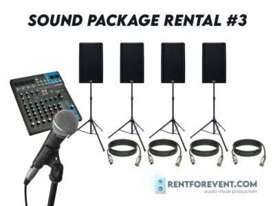 Sound system rental