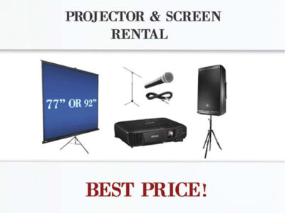Projector and Screen Package