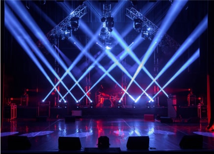 Stage lighting rental