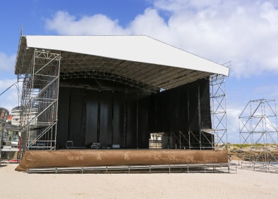 Portable stage rental