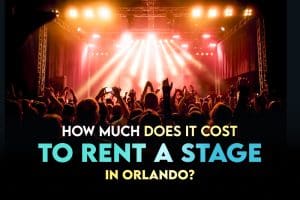 how much does it cost to rent a stage in orlando