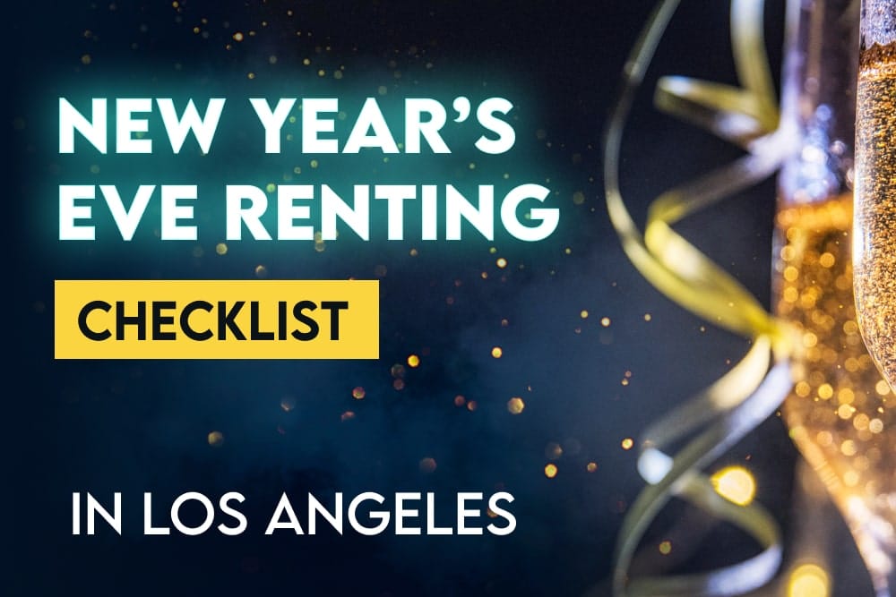 New Year’s Eve Renting Checklist in Los Angeles