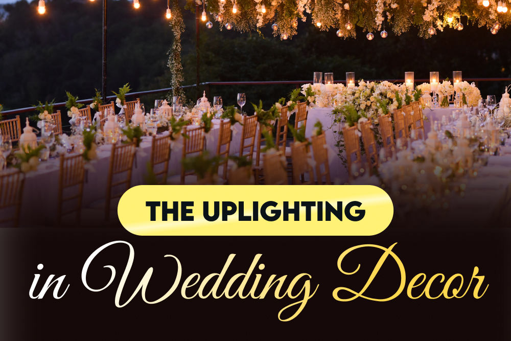 The Role of Uplighting in Wedding Decor: Enhancing Venue Beauty