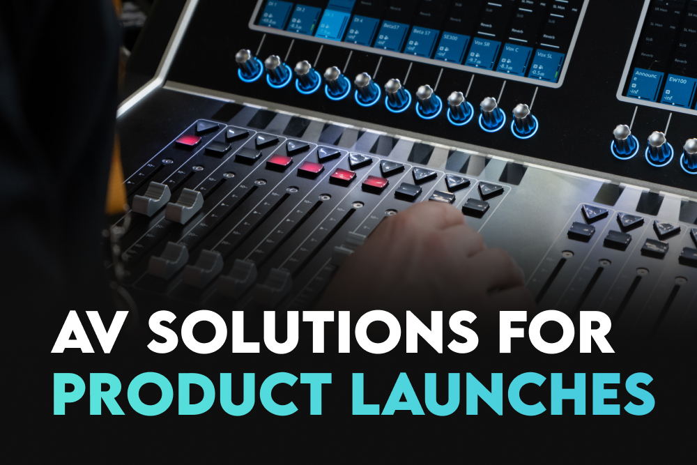 AV Solutions for Product Launches Making a Lasting Impression