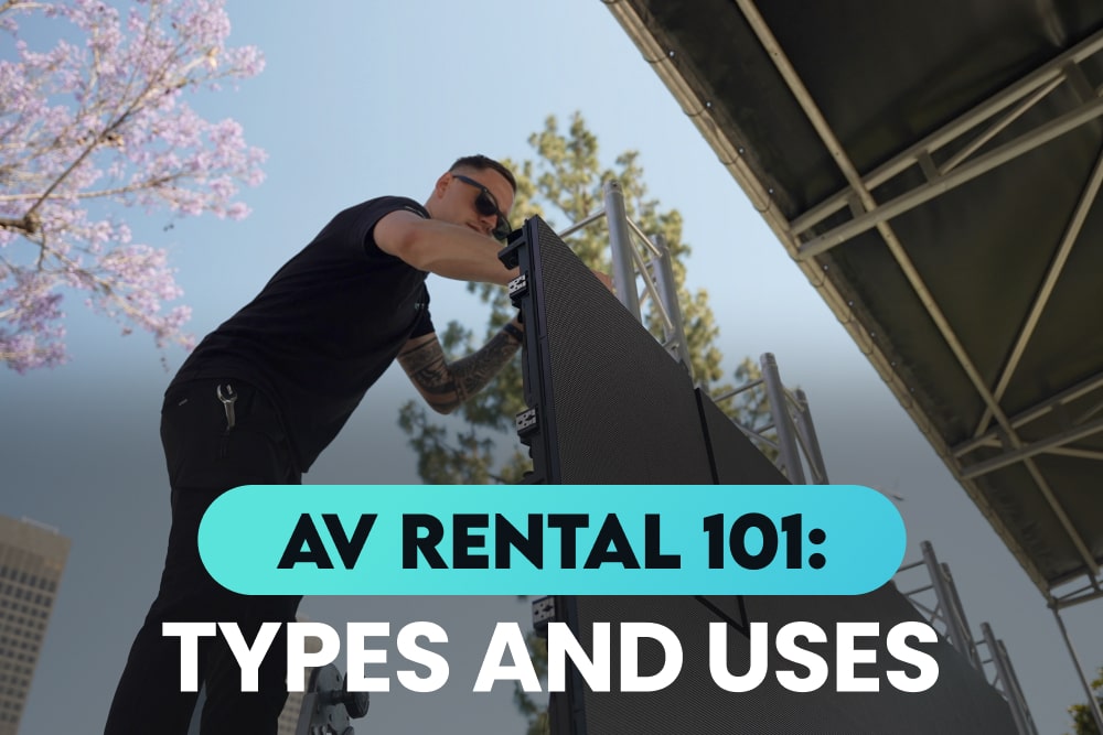 AV Rental 101: Types and Uses