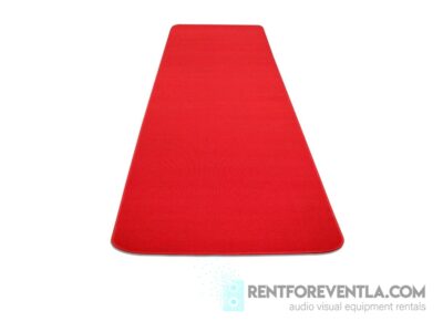 Red Carpet Runner - 4' x 10' - Red Carpet - 2-7