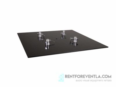 24'' x 24'' Steel Base Plat - Bases Rental - 24-x-24-49lbs-Steel-Base-Plat