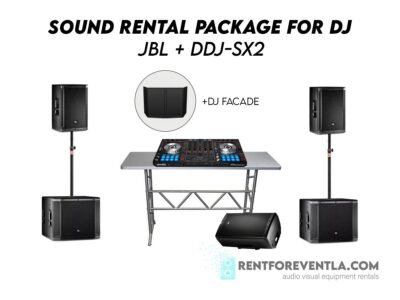 Sound Rental Package for DJ #2 - DJ Equipment Packages - sound-10