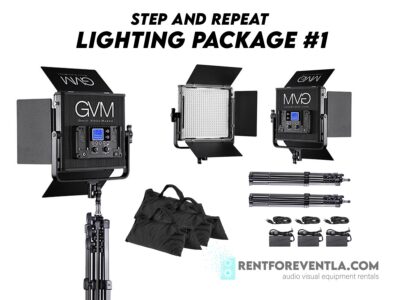 Step and repeat lighting package #1 - Red Carpet Packages - step-and-repeat-lighting-package1